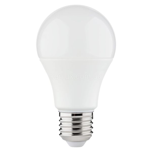 Лампа светодиодная Kanlux 22949 мощностью 9.5W. Типоразмер — A60 с цоколем E27, температура цвета — 3000К