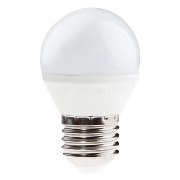 Лампа світлодіодна Kanlux 23421 потужністю 6.5W. Типорозмір — G45 з цоколем E27, температура кольору — 4000K