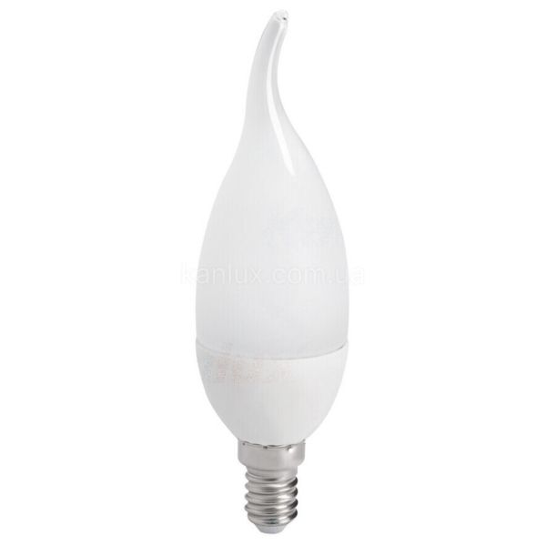 Лампа светодиодная Kanlux 23490 мощностью 6.5W. Типоразмер — BA38 с цоколем E14, температура цвета — 3000K
