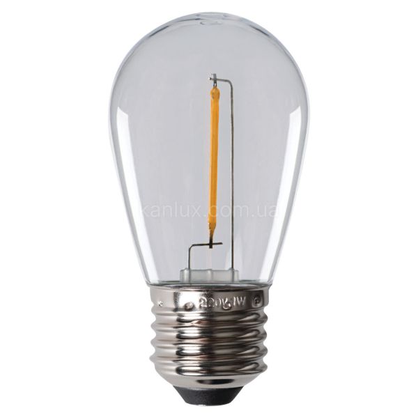 Лампа светодиодная Kanlux 26045 мощностью 0.5W из серии ST45 LED. Типоразмер — ST45 с цоколем E27, температура цвета — 2700K