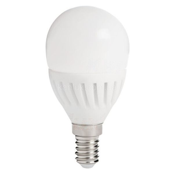 Лампа світлодіодна Kanlux 26762 потужністю 8W. Типорозмір — G45 з цоколем E14, температура кольору — 3000K