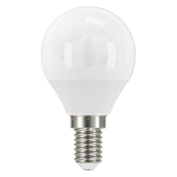 Лампа світлодіодна Kanlux 27300 потужністю 5.5W. Типорозмір — G45 з цоколем E14, температура кольору — 2700K