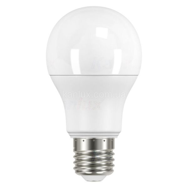 Лампа світлодіодна Kanlux 33717 потужністю 10W з серії IQ-LED. Типорозмір — A60 з цоколем E27, температура кольору — 4000K